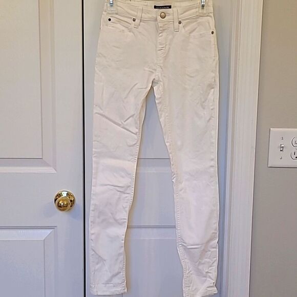 Calvin Klein Jeans Denim - Calvin Klein White Skinny Jeans Size 2